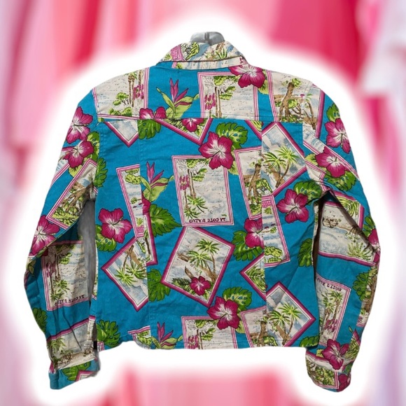 Y2K limited edition “LA COTE DE AZUR” jean jacket - Picture 2 of 2